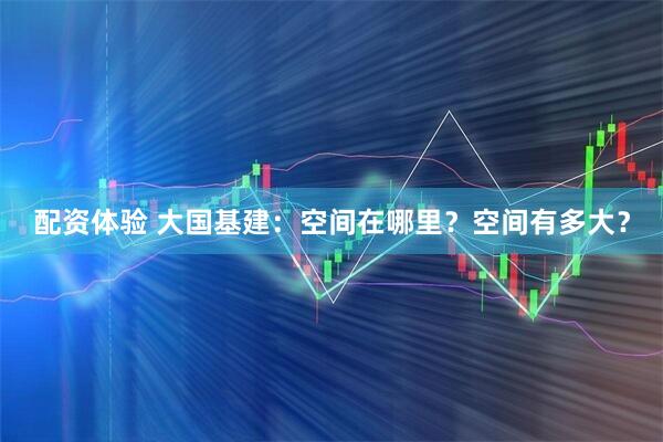 配资体验 大国基建：空间在哪里？空间有多大？